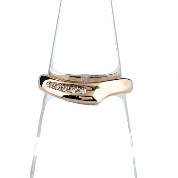 Tiffany & Co. Jewelry - TIFFANY Gold Diamond Heart Ring